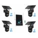 RobiCam bewakingscamerasysteem: 4 WiFi-camera's, zonnepaneel, 3MP resolutie, met 4G LTE router