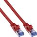 InLine 71814R netwerkkabel Rood 1,5 m Cat6a U/FTP (STP)