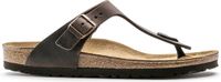 Birkenstock Gizeh Dames Slippers Habana Narrow-fit | Bruin | Nubuck | Maat 41
