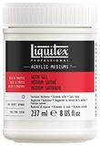Liquitex 7908 Gelmedium Satin voor acrylverf, verouderingsbestendig, watervast, niet vergelend, flexibel, verhoogt het kleurvolume met satijnen afwerking - pot 237 ml