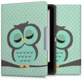 kwmobile Case for Kobo Vision 1 / 2 / 3 / 4 HD - Blue Brown Green - Leather