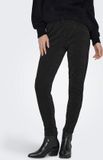 Chino Pantalon Dames regular/straight Zwart M/32 Adultes