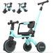 Tricycle 5-en-1 pour tout-petits à partir de 1 an, avec barre de poussée