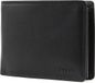 bugatti Simbiosi Coin Wallet with Zip Compartment 9CC Black Zwart
