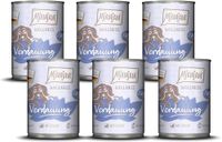 MjAMjAM - Premium natvoer voor honden - Wellness - Spijsvertering - Kalkoen, 6 verpakking (6x200g), graanvrij