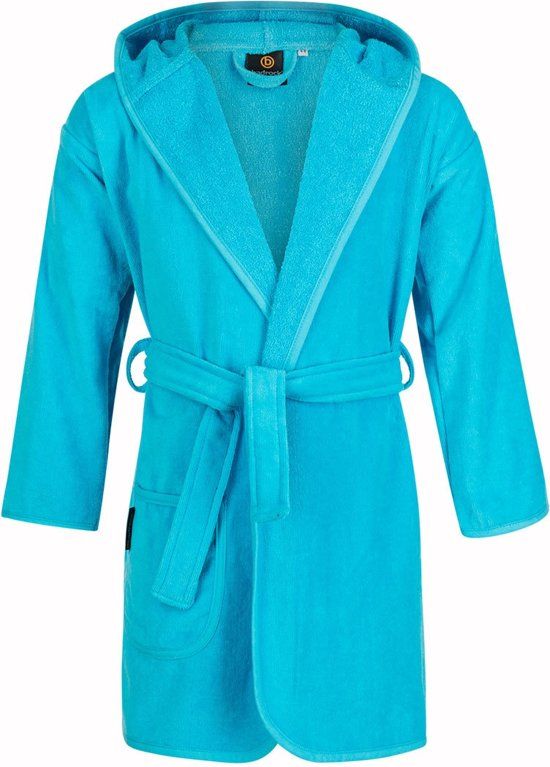 Badrock Kinderbadjas aqua 0-12 mnd