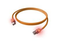 EasyLan CS1OOADAD0005 netwerkkabel Oranje 0,5 m Cat6a S/FTP (S-STP) Rond