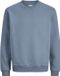 JACK & JONES PLUS SIZE JACK&JONES JJEBRADLEY SWEAT CREW NOOS PLS Heren Sweater Blue Mirage 6XL
