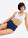 Sloggi Maxislip Originals Basic Vrouwen Blauw Combinatie Effen Katoen/Spandex 3 Stuks