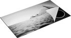 Chefcare Inductie Beschermer Egyptische Piramides - Zwart Wit - 95x55 cm