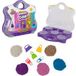 Spin Master Ltd. Kinetic Sand Jeu de couleurs valise - avec 907 g de sable magique de Suède en 5 couleurs et avec 5 outils pour jeu de sable créatif d'intérieur, pour enfants dès 3 ans