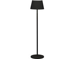 Vloerlamp Pomezia | 1 lichts | zwart | 150 cm | RGB | staande / vloerlamp | woonkamer lamp | dimbaar | accu / batterij | USB