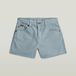 G-Star TRUE SHORTS RAW EDGE G Femme Shorts Coton Élasthanne Printemps/Été 2026 lt wave