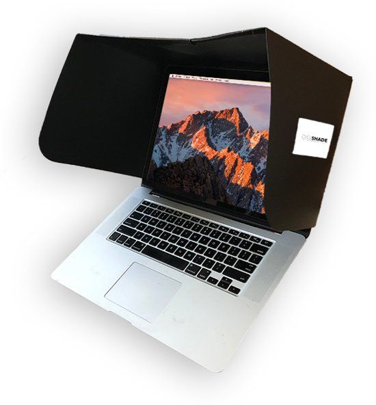 Digishade - laptopzonnescherm - 12 t/m 17 inch
