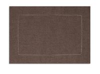 Excelsa Cottage placemats, katoen, 48 x 33 x 1 cm bruin