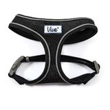 Ancol Viva Nylon Comfort Mesh Harnas, zwart, XS (Pack van 1), 28-40 cm