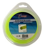 Kawapower Nylondraad voor grastrimmer, rond, 2,4 mm, 15 m