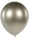 Folat 19817 ballonnen kleuren goud zilver glanzend 33 cm 10 stuks - champagnegoud latex ballonnen vullen met helium of lucht voor verjaardag, verjaardagsdecoratie, bruiloft, jubileum, feestdecoratie