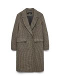 Vero Moda VMBRISTOL Lange Coat Ga Dames (1 stuk), paars, XS