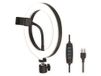 LOGILINK Smartphone-LED-ringlamp AA0151, Ø 20 cm, lichtregelaar