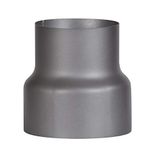 FIREFIX A120/BV RD150/Ü1 rookpijp, zwart