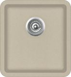 vidaXL - Gootsteen - Enkele Bak - Graniet - Beige