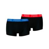 Puma Basic Trunk Heren Onderbroek 2-pack Blauw/Grijs Maat M