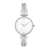 Regal Lucardi Dames Regal horloge met stalen band - Horloge - Staal - Zilverkleurig - 30 mm