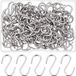 Mini S-hooks Connectors - 100 Pieces - Inox - DIY Crafts