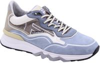 Floris van Bommel De Zager 03.02 suède sneakers lichtblauw