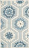 Safavieh Vloerkleed Piper wol Blauw 91 x 152 cm