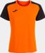 Joma Academy IV Shirt Korte Mouw Heren - Oranje / Zwart | Maat: L