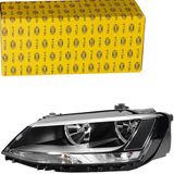 HELLA 1LL 010 395-031 Halogeen Koplamp - voor o.a. VW Jetta IV (162, 163, AV3, AV2) - ECE - voor linksrijdend verkeer - links