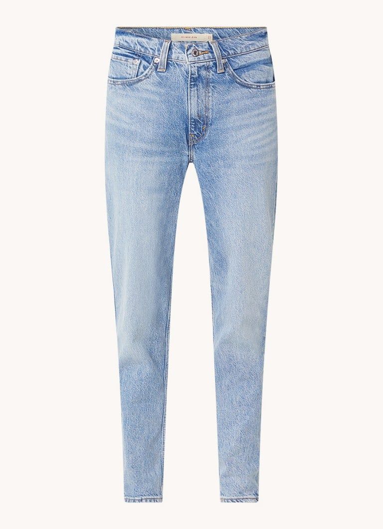 Levi's High Waist Mom Jeans - Light Wash