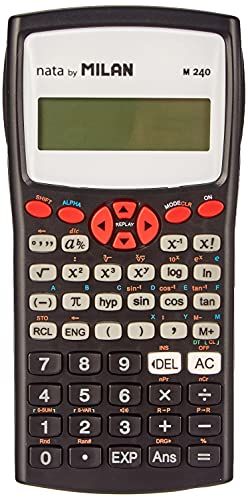 MILAN Kalkulator naukowy 240 funkcji czerwony
