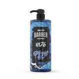 Barber Marmara Scheergel nr. 76 voor mannen, transparant, zonder schuim, met pomp, professionele Turkse kwaliteit, 1 l, voor baardcontouren en nauwkeurige scheerbeurt.