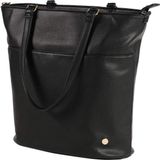 Little Unicorn Citywalk Tote Sac à langer Noir - Cuir végétal - Sac de travail