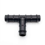 GMK T-stuk Ø20 × 20 × 20 mm voor Druppelslang en Tyleenslang – Ø20 × 20 × 20 mm Barbed Slangtule - 10 Stuks