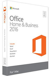 Microsoft Office Mac Home &amp; Business 2016, EN