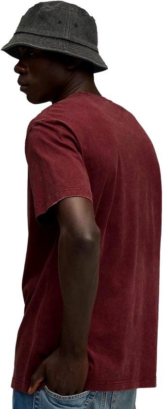 PUMA T-shirt Heren - Rood - Katoen - Maat M