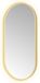 Hotbath &More Mirrors Oval LED Badkamerspiegel - Ovaal - 100 x 50 cm - Geborsteld Messing Pvd
