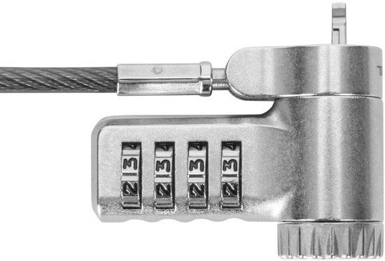 Targus ASP96RGL kabelslot Zilver 2 m