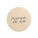 Questo Casa Ronde Digitally Printed Mouse Pad, Non-Slip Base, for Office and Home, Diameter: 22 cm