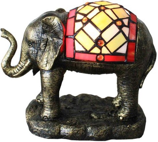 Arcade AL0059 - Olifant - Tiffany lamp