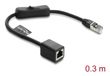 DeLOCK 81563 netwerkkabel Zwart 0,3 m Cat6 F/UTP (FTP) Rond