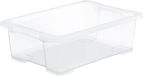 Rotho CORE Basic opbergbox - set van 4 - stapelbaar - 30 ltr