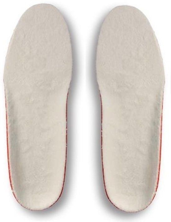 BAMA Inlegzolen Warm Unisex Wit/rood Maat 44