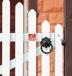 Herma Waarschuwingsstickers 'Pas op hond' Rood/Wit
