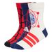 adidas Unisex niños ADIDAS MARVEL KIDS SPIDER-MAN SOCKS, pure ruby/dark blue/off white, 3-4 Years