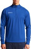 Craft Evolve 2.0 Half Zip Longsleeve Shirt Homme - Bleu - Taille L